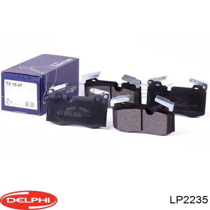 Купить LP2235 Delphi Колодки тормозные