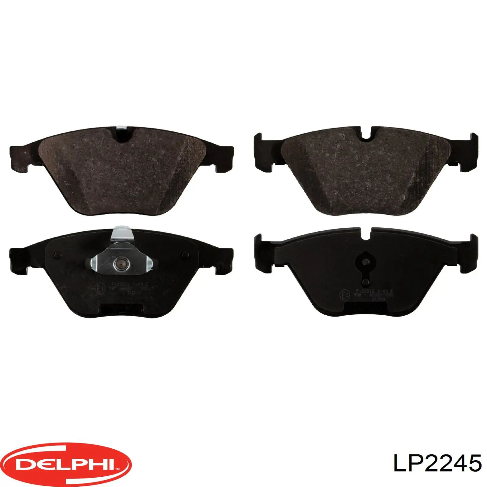 Купить LP2245 Delphi Колодки тормозные
