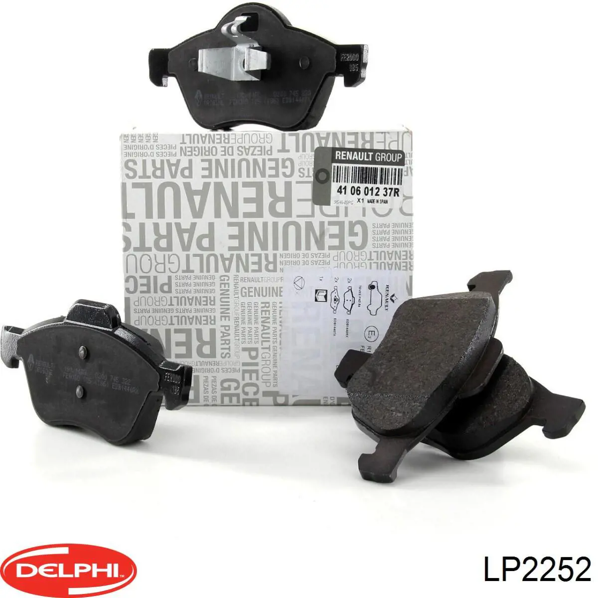Колодки Delphi LP2252 цена, от 29.62 USD