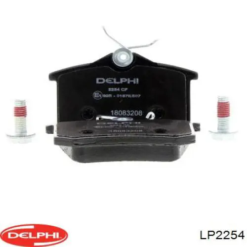 Задние тормозные колодки LP2254 Delphi