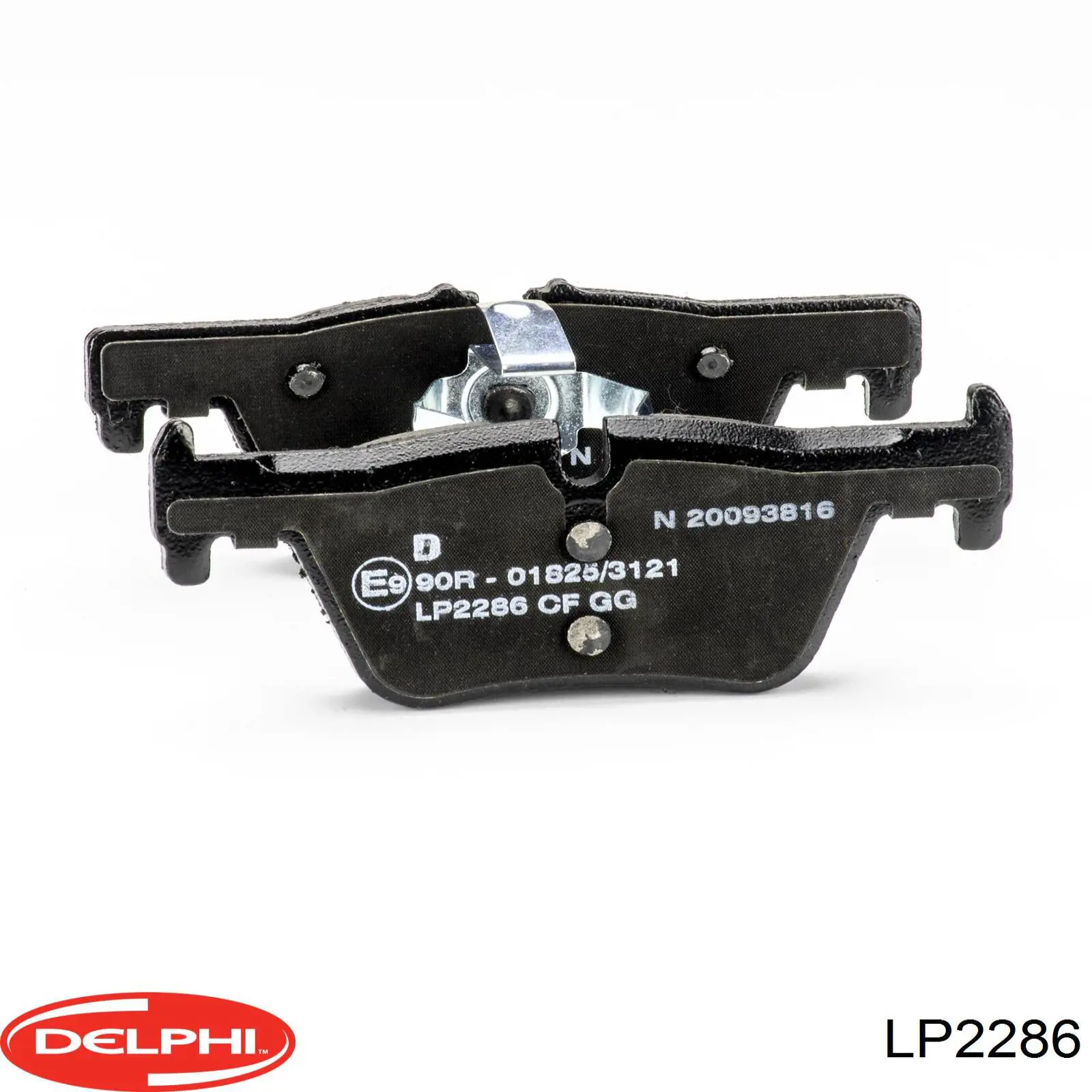 Колодки дисковые  Delphi LP2286 цена, от 30.67 USD