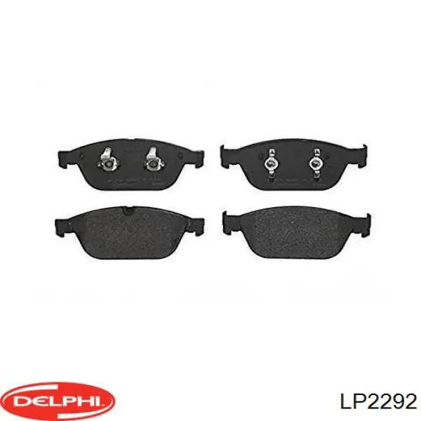 Передние тормозные колодки LP2292 Delphi