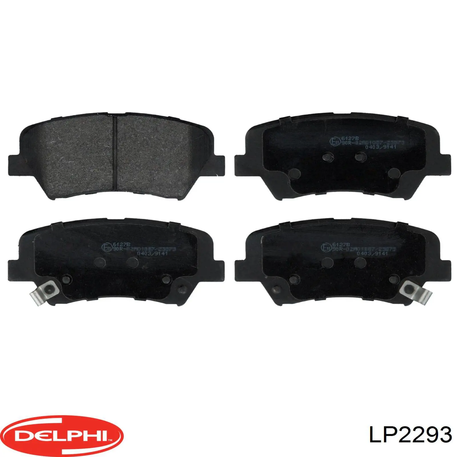 Тормозные колодки Delphi LP2293