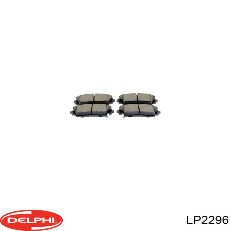 Колодки Delphi LP2296 цена, от 26.84 USD