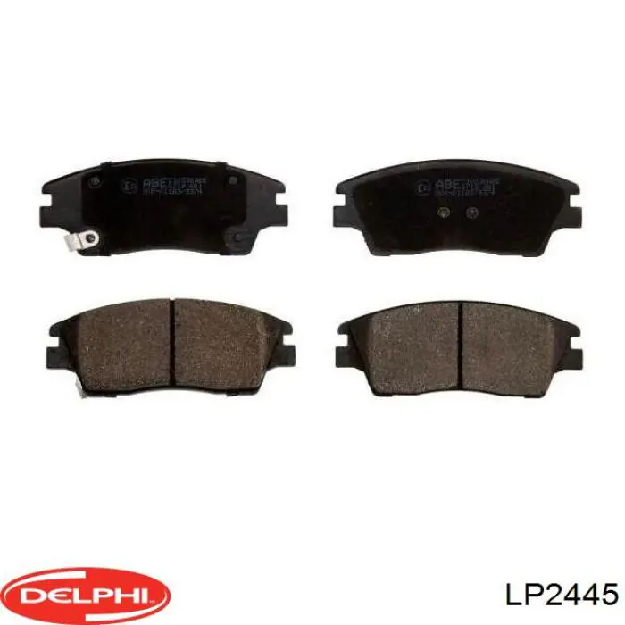 Колодки Delphi LP2445 цена, от 96.94 USD
