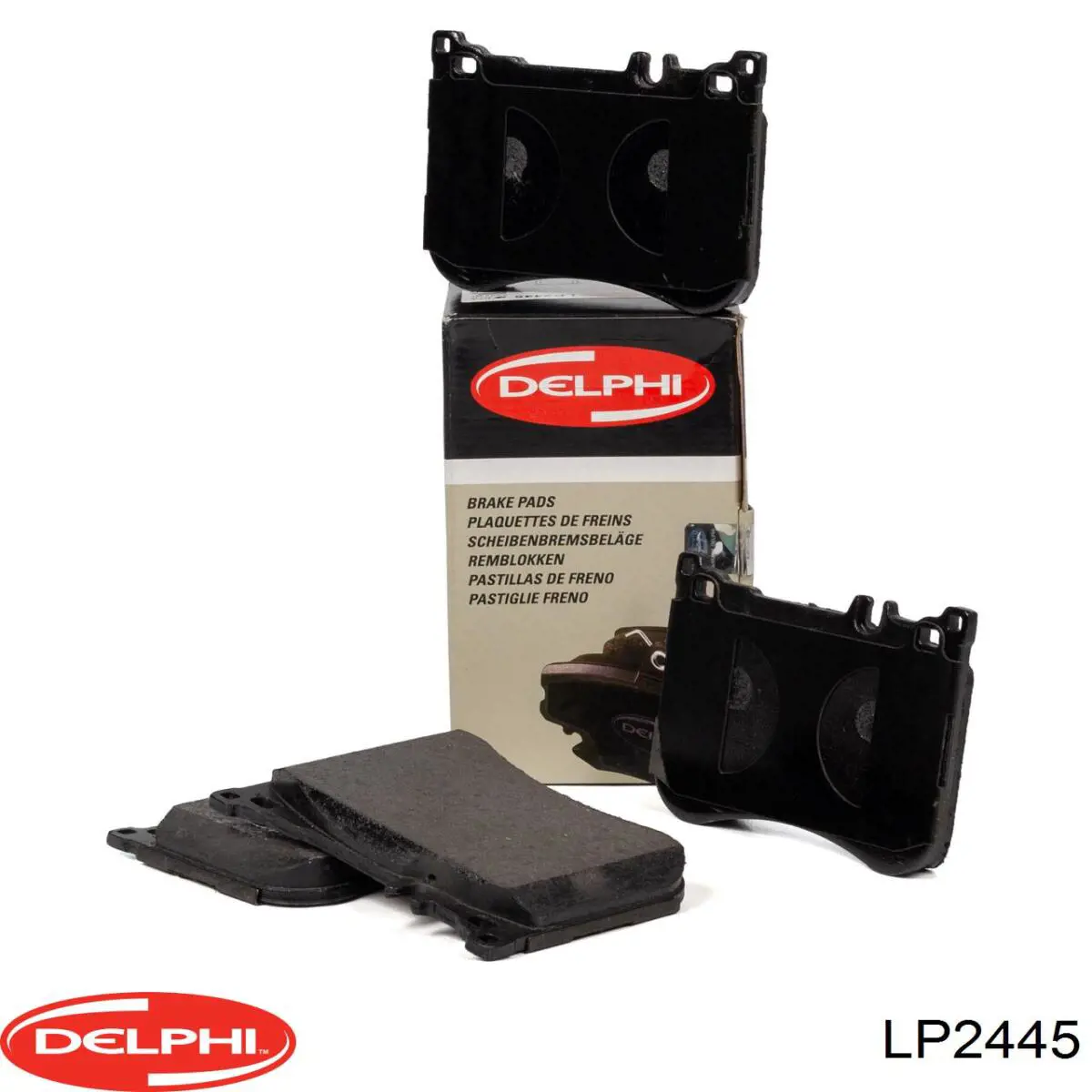 Купить LP2445 Delphi Колодки тормозные