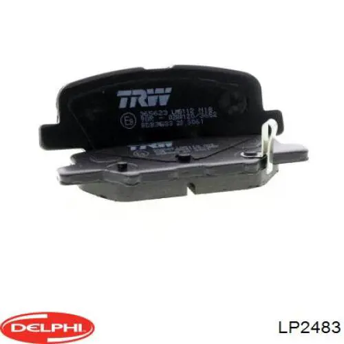 Задние тормозные колодки LP2483 Delphi