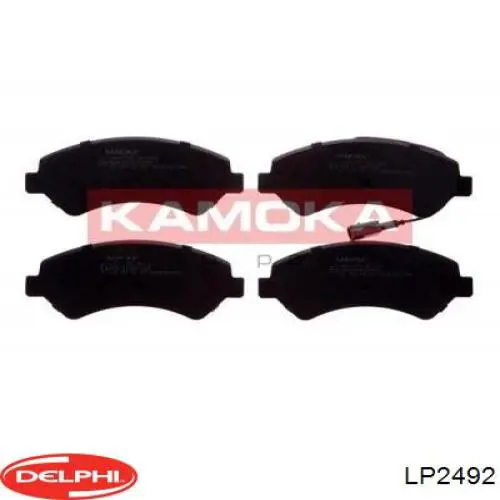 Тормозные колодки Delphi LP2492