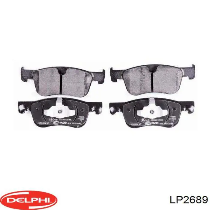 Колодки Delphi LP2689 цена, от 28.48 USD