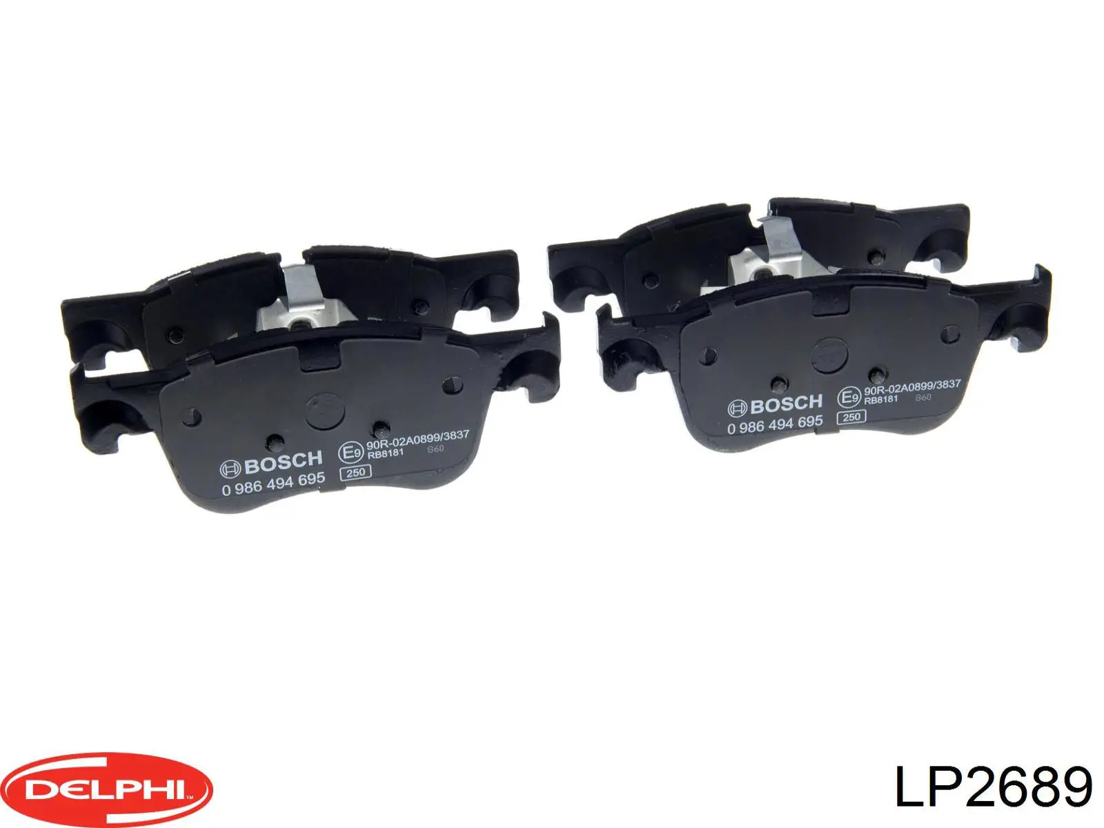 Тормозные колодки Delphi LP2689