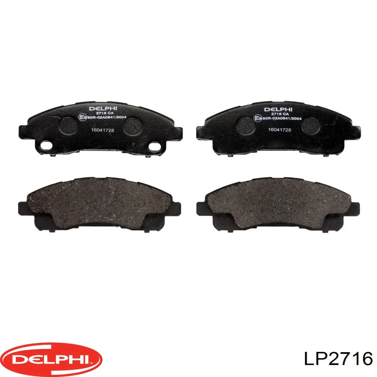 LP2716 Delphi Колодки передние