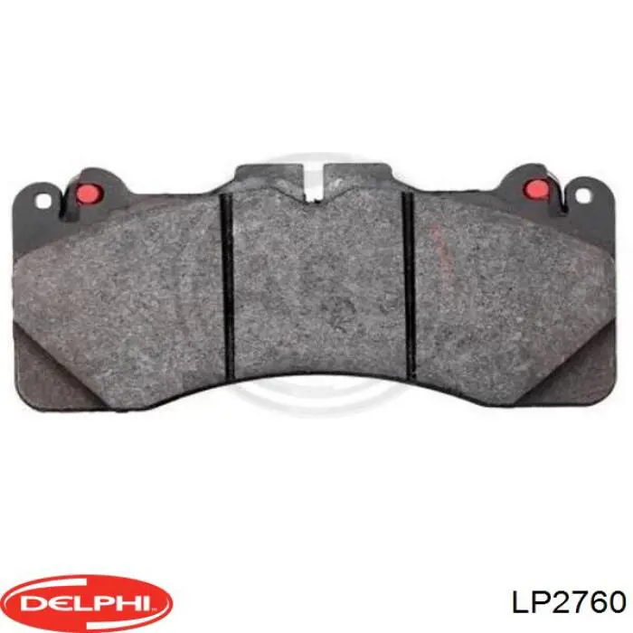 Купить LP2760 Delphi Колодки тормозные