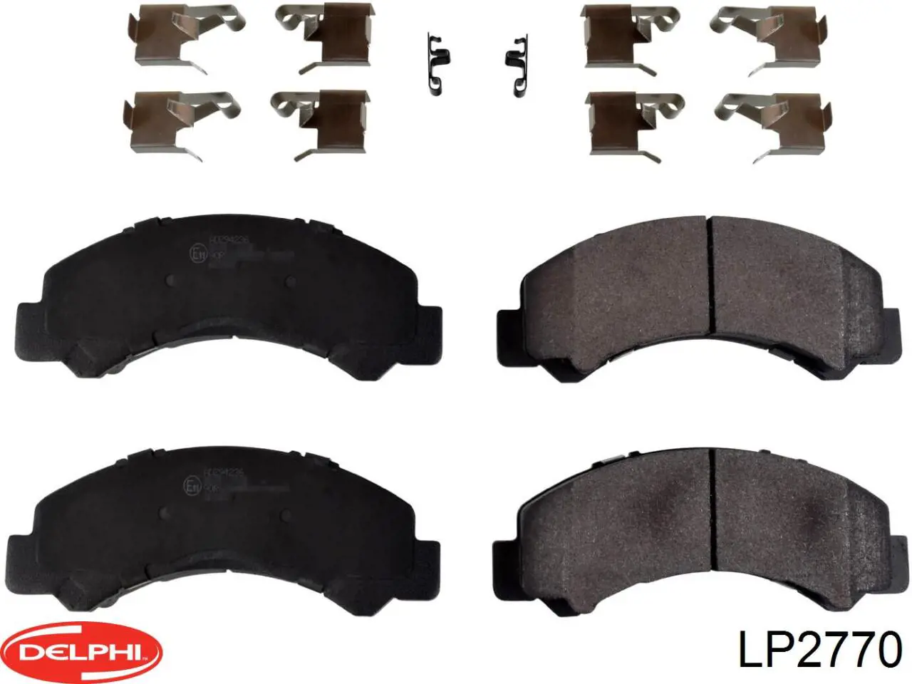 Купить LP2770 Delphi Колодки тормозные задние, дисковые