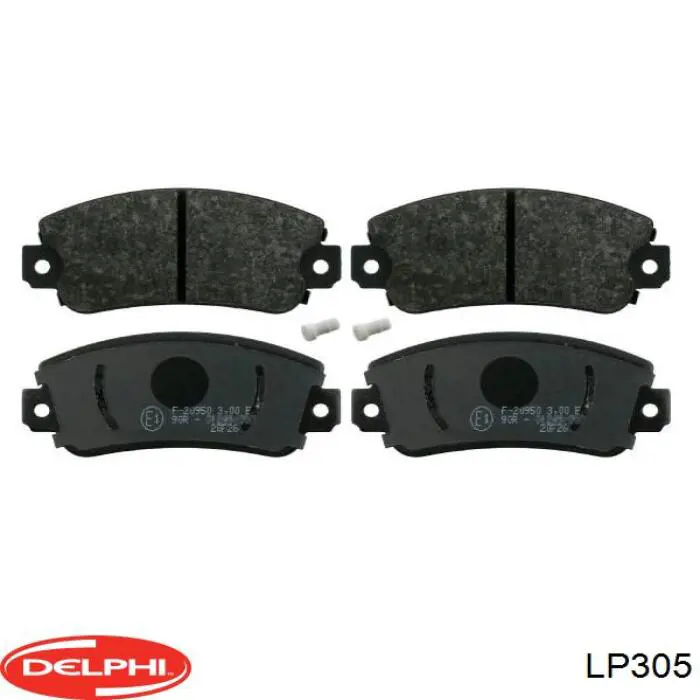 Передние тормозные колодки LP305 Delphi