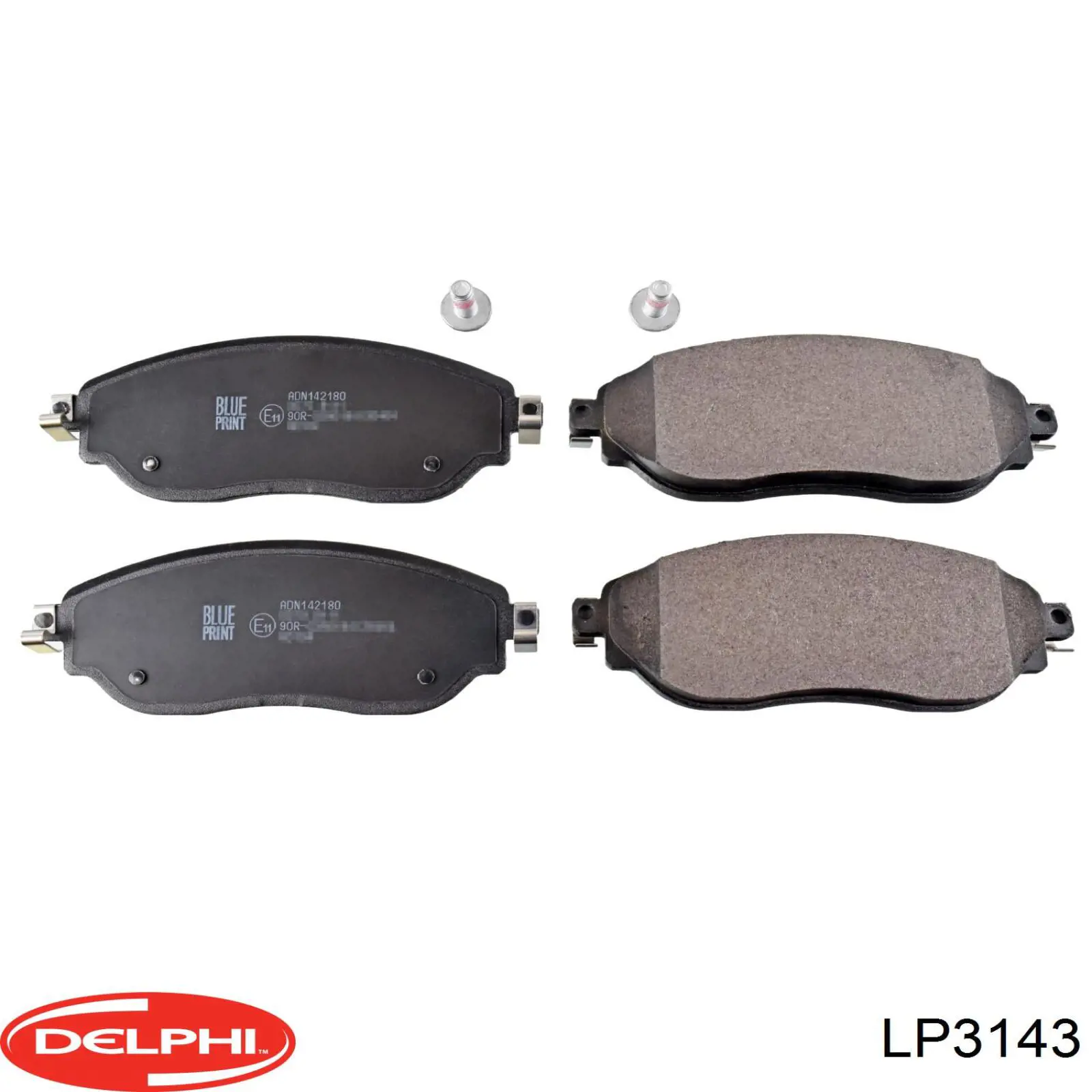 Купить LP3143 Delphi Колодки тормозные