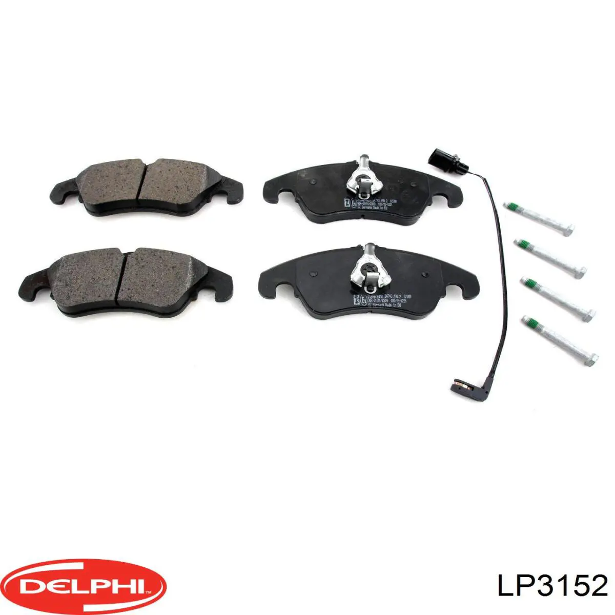Тормозные колодки Delphi LP3152