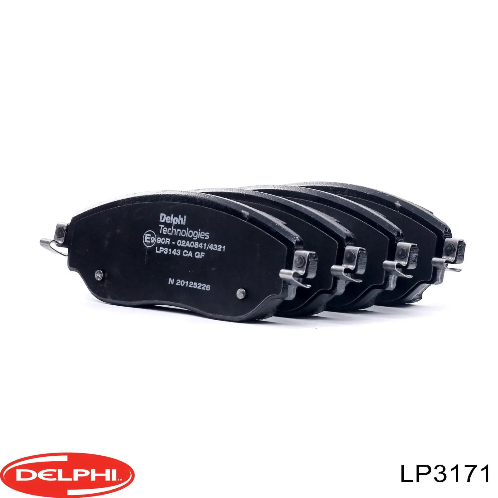 Колодки дисковые  Delphi LP3171 цена, от 38.91 USD