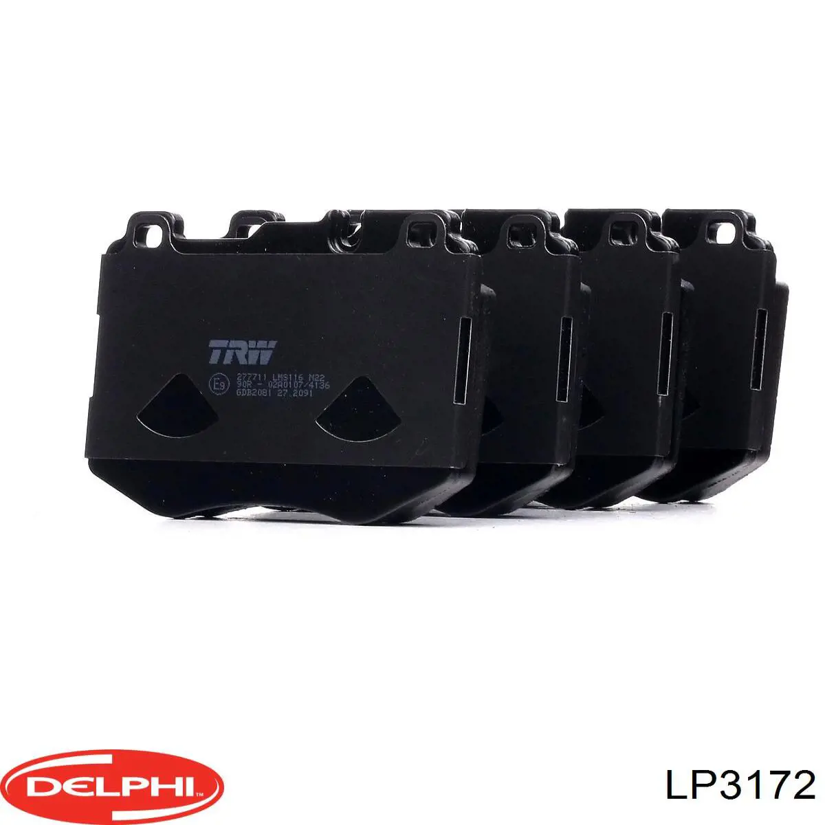 Колодки Delphi LP3172 цена, от 56.15 USD