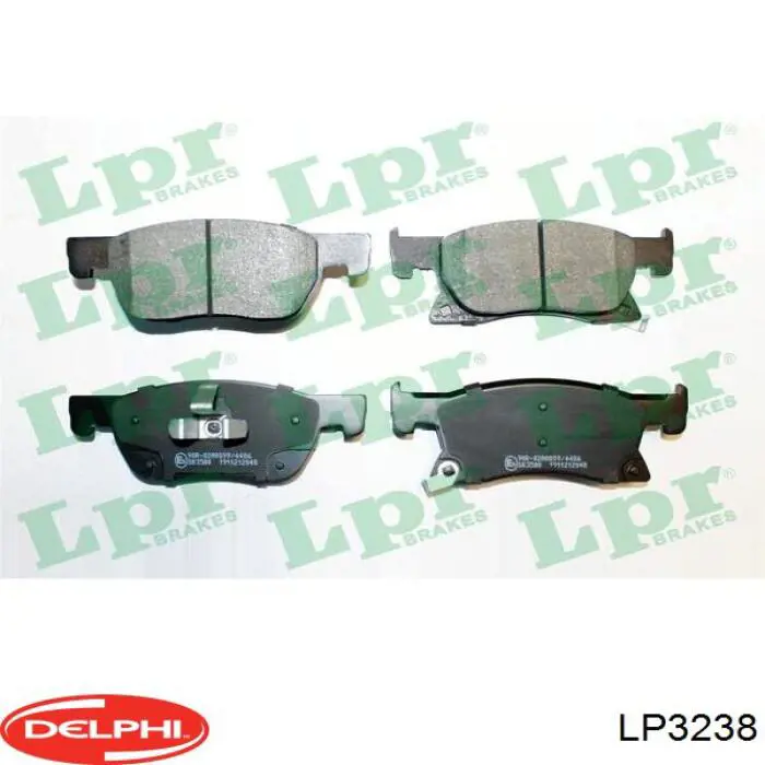 Тормозные колодки Delphi LP3238