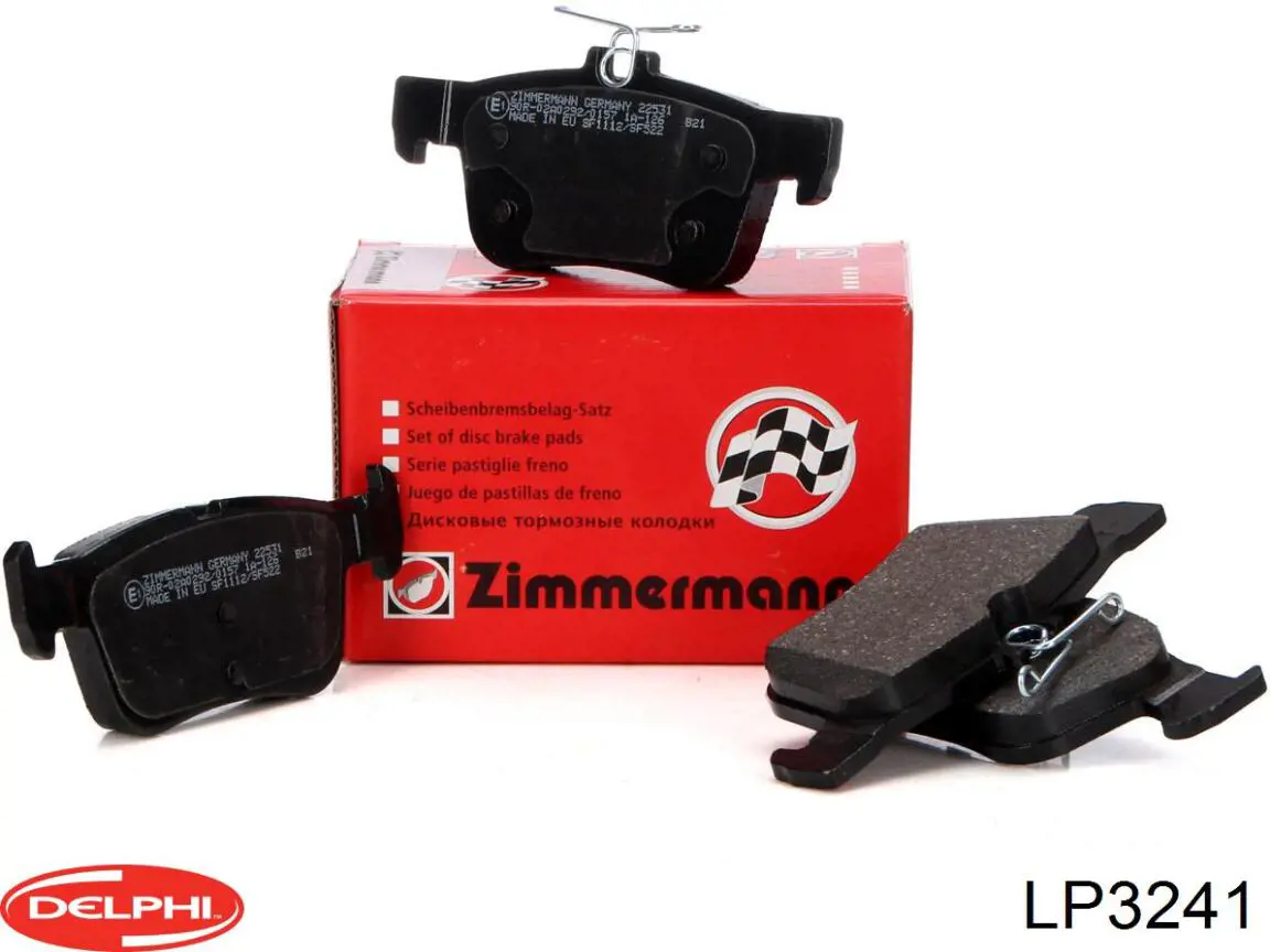 Колодки Delphi LP3241 цена, от 45.84 USD