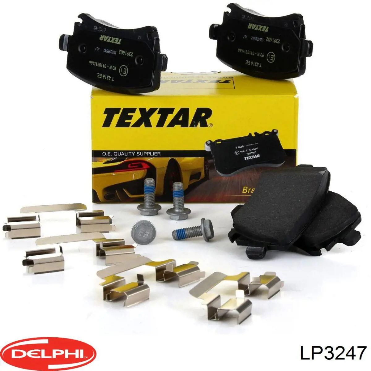 Колодки дисковые  Delphi LP3247 цена, от 30.84 USD