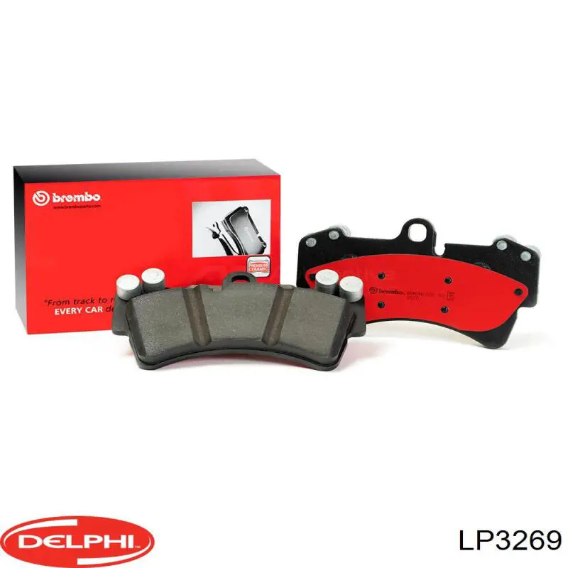 Колодки Delphi LP3269 цена, от 38.72 USD