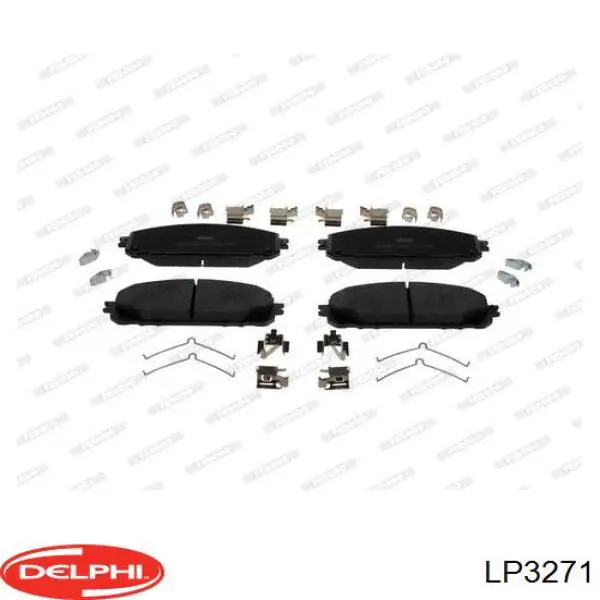 Колодки Delphi LP3271 цена, от 62.23 USD