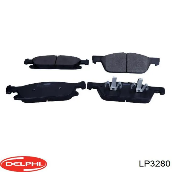 Купить LP3280 Delphi Колодки тормозные