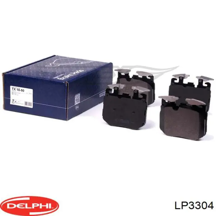 Тормозные колодки Delphi LP3304