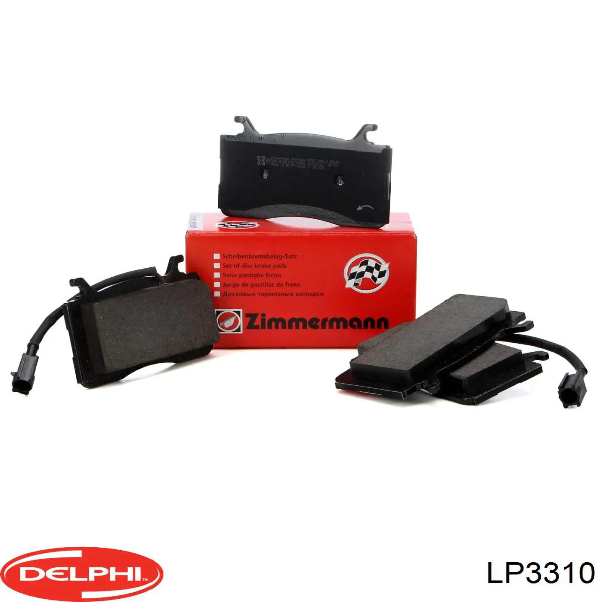 Колодки Delphi LP3310 цена, от 65.15 USD