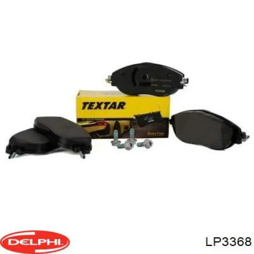 Купить LP3368 Delphi Колодки тормозные