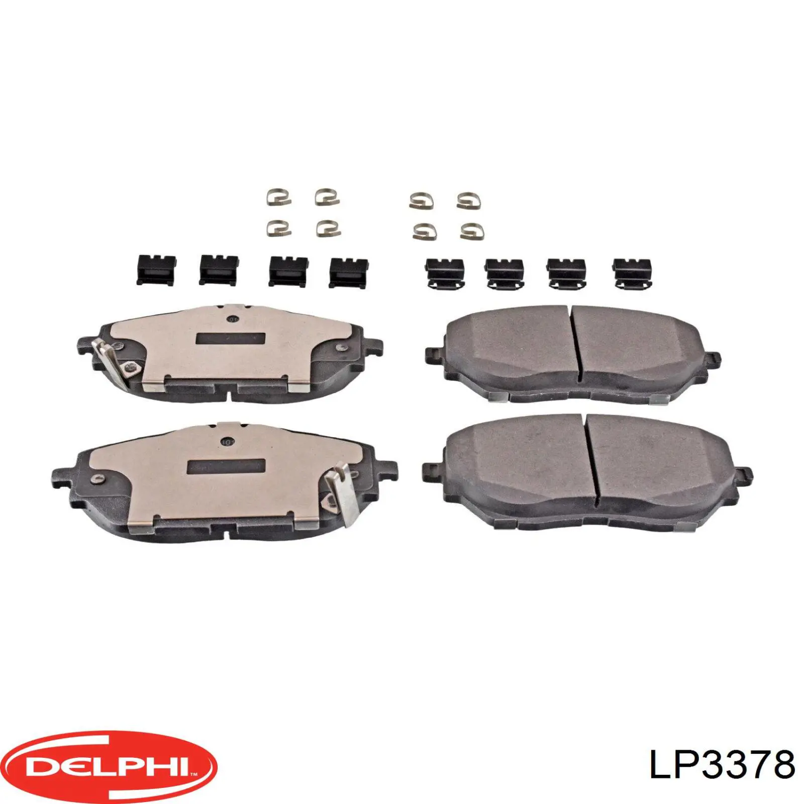 Колодки Delphi LP3378 цена, от 45.26 USD