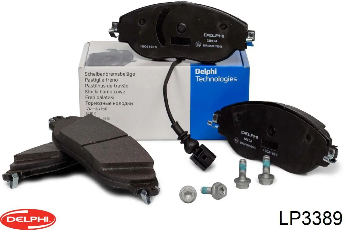 Купить LP3389 Delphi Колодки тормозные