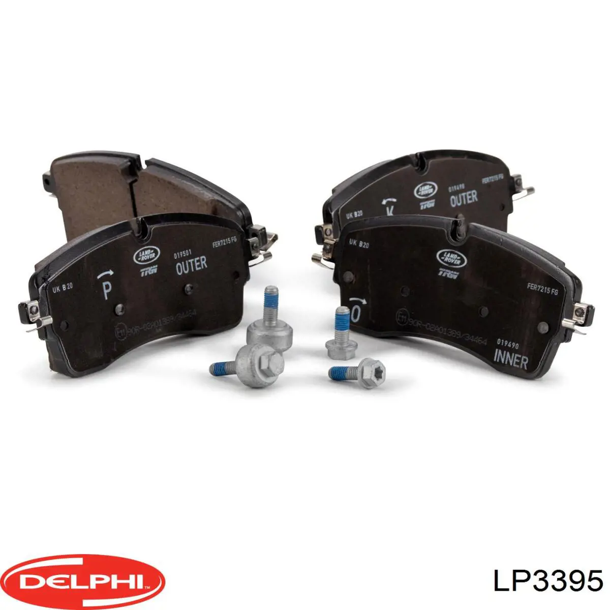 Тормозные колодки Delphi LP3395