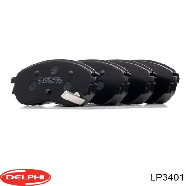 Колодки Delphi LP3401 цена, от 65.29 USD