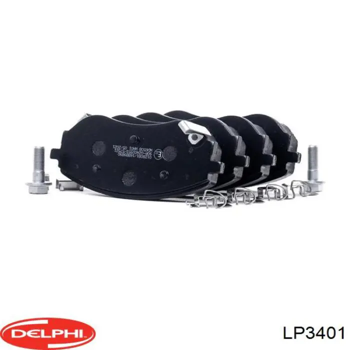 Купить LP3401 Delphi Колодки тормозные