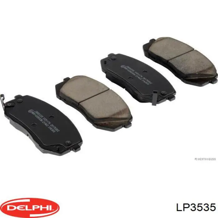 Тормозные колодки Delphi LP3535