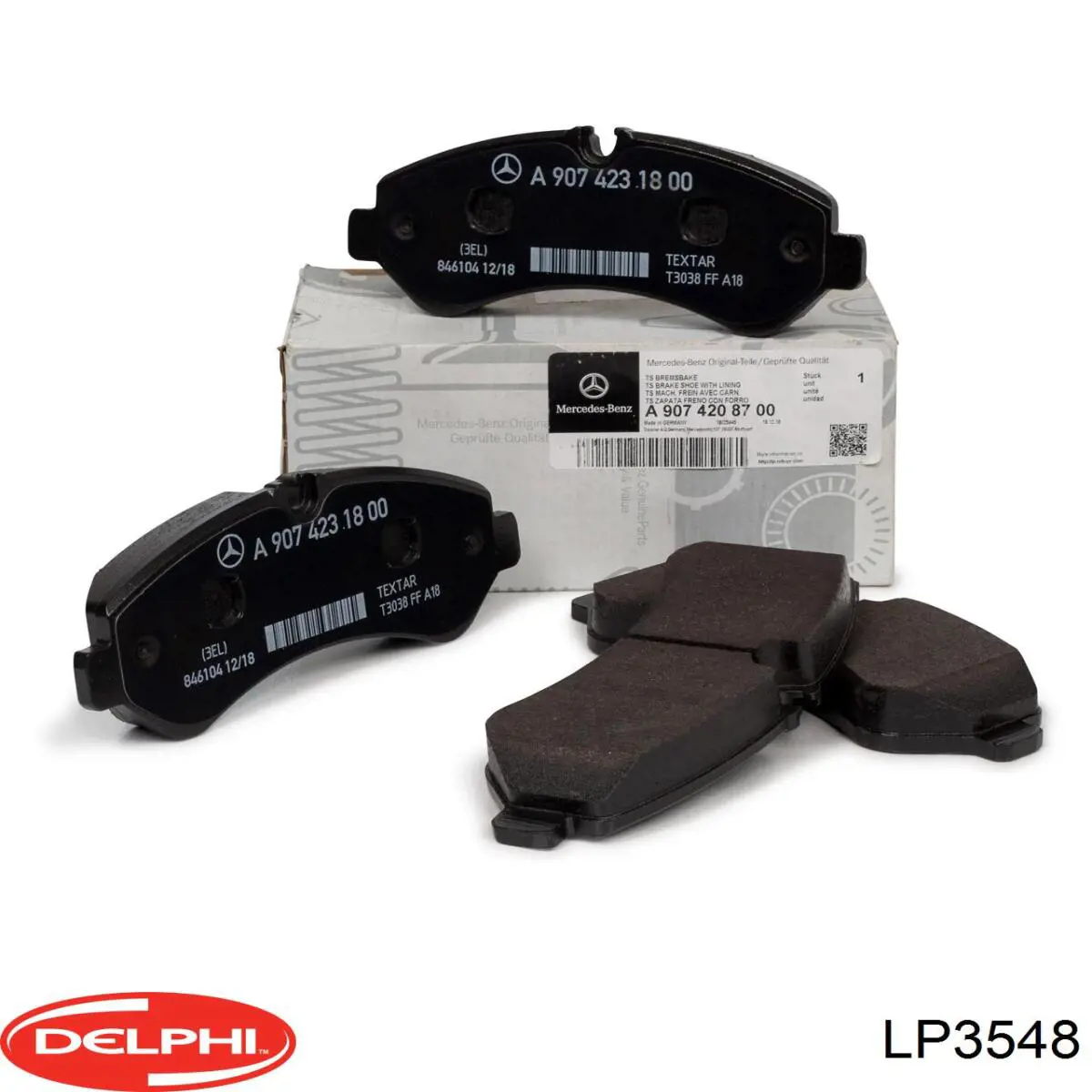 Купить 9074205201 Mercedes Колодки тормозные задние, дисковые