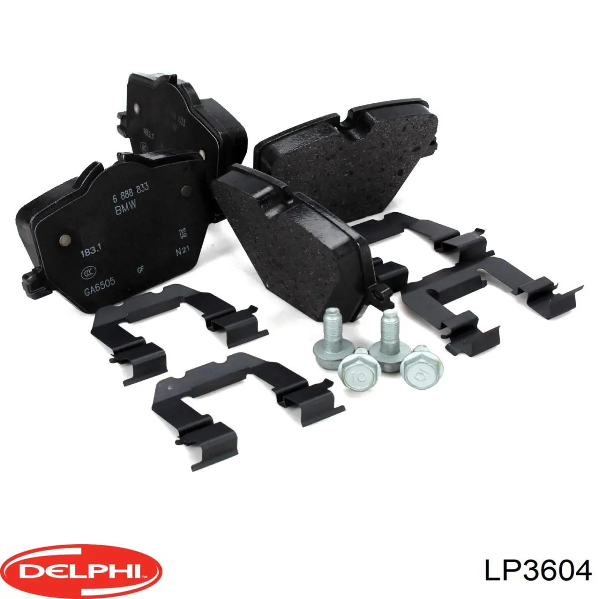 Задние тормозные колодки LP3604 Delphi