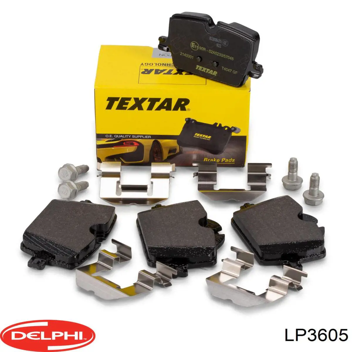 Купить LP3605 Delphi Колодки тормозные задние, дисковые