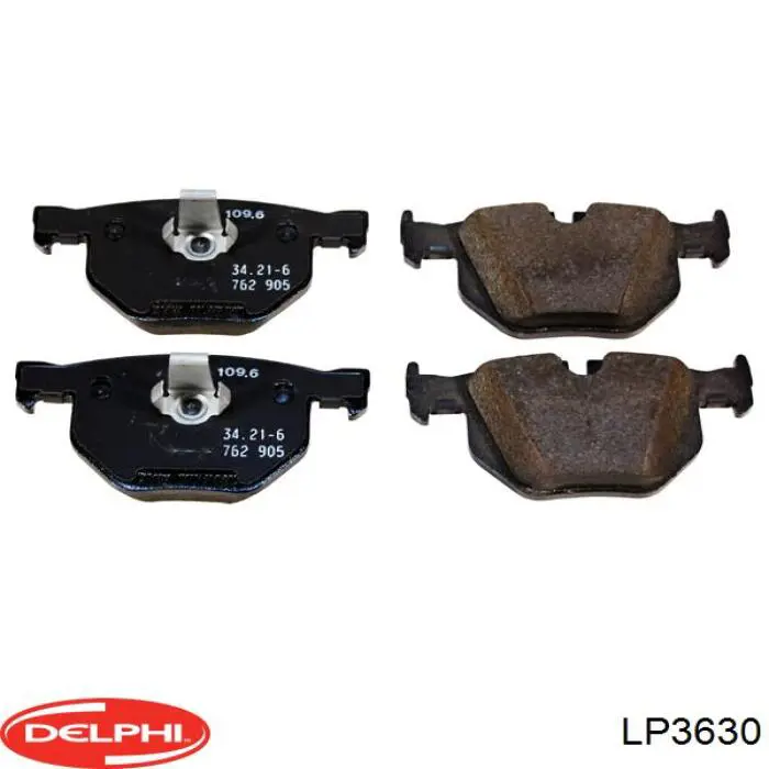 Купить LP3630 Delphi Колодки тормозные