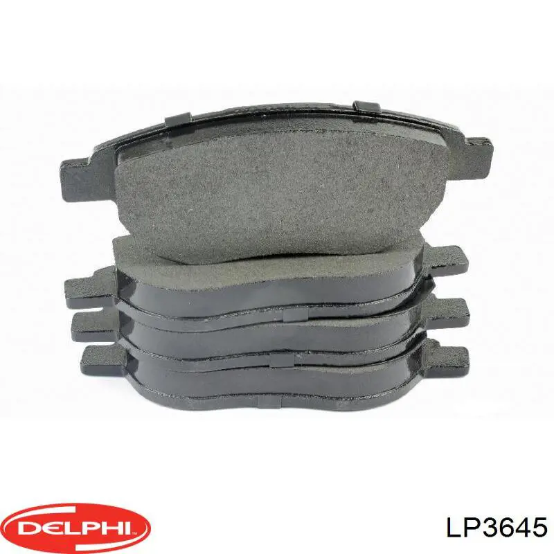Купить LP3645 Delphi Колодки тормозные