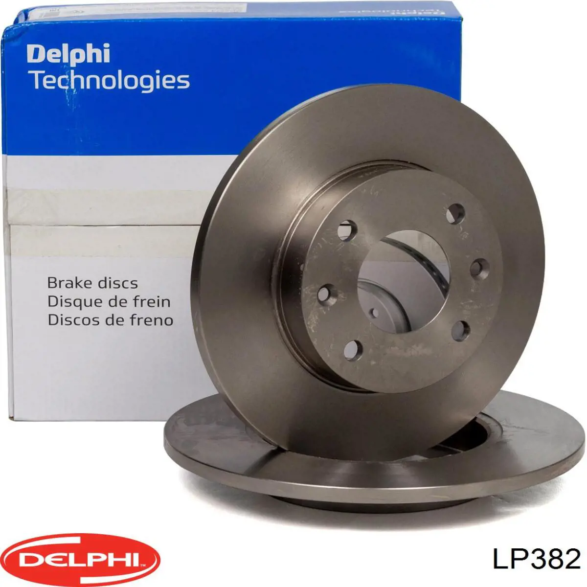 Передние тормозные колодки LP382 Delphi