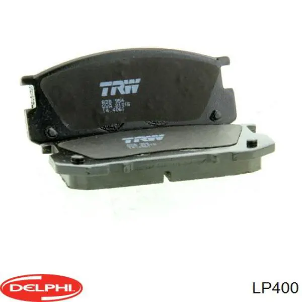 Купить LP400 Delphi Колодки тормозные