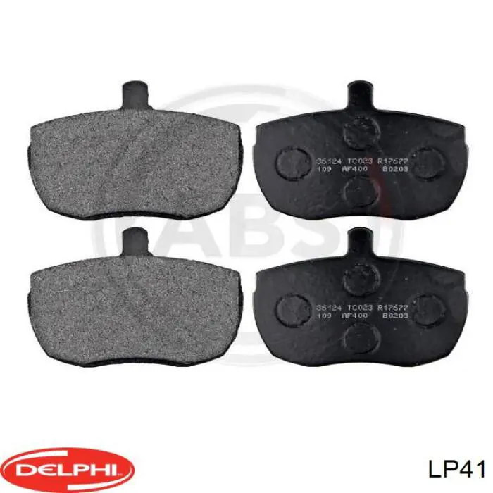 Купить LP41 Delphi Колодки тормозные