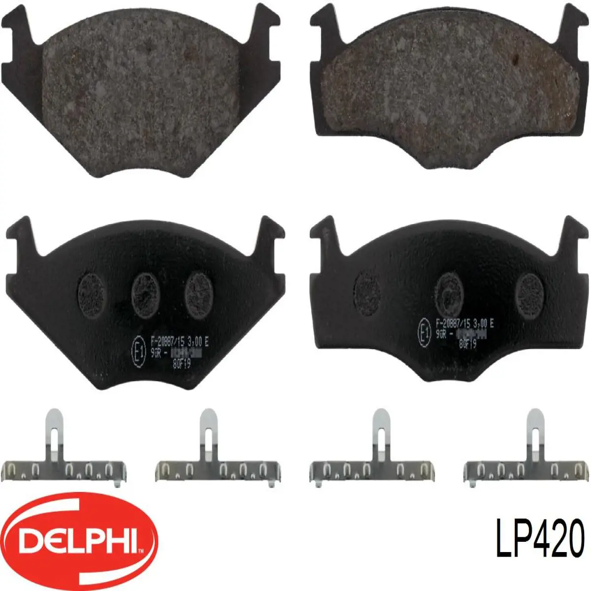 Купить LP420 Delphi Колодки тормозные