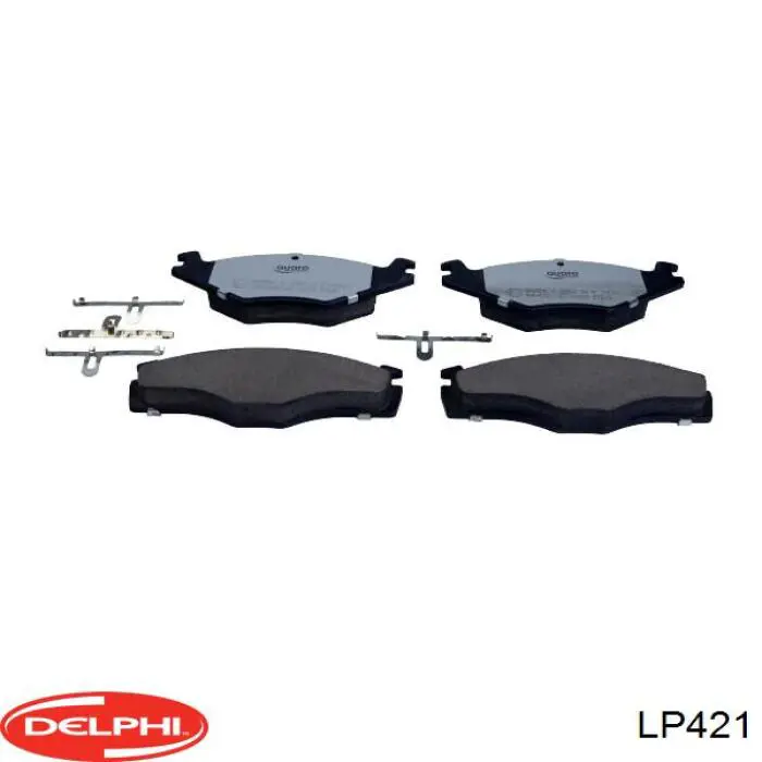 Купить LP421 Delphi Колодки тормозные