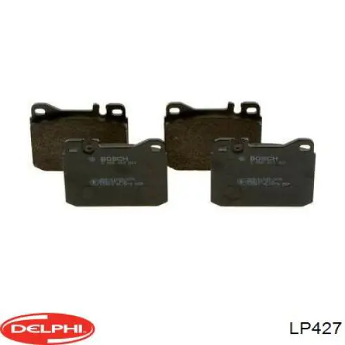 Купить LP427 Delphi Колодки тормозные