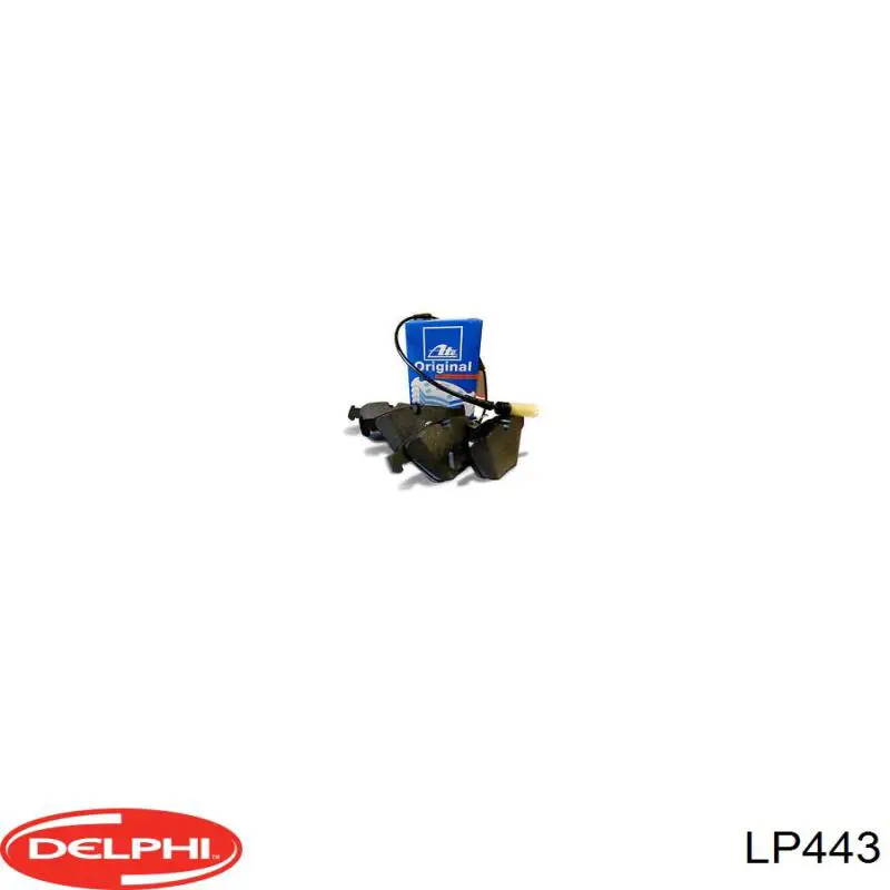 Задние тормозные колодки 20829195 Opel