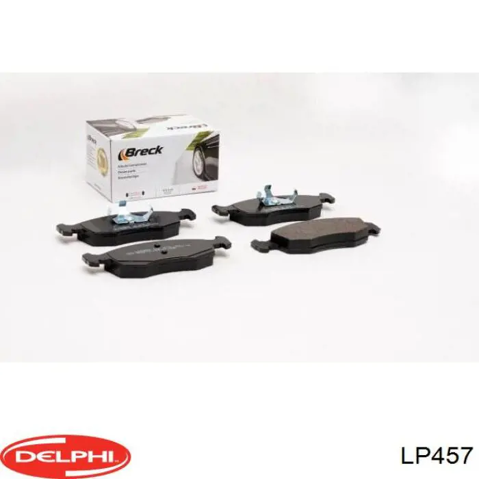 Передние тормозные колодки LP457 Delphi